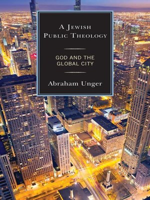 cover image of A Jewish Public Theology